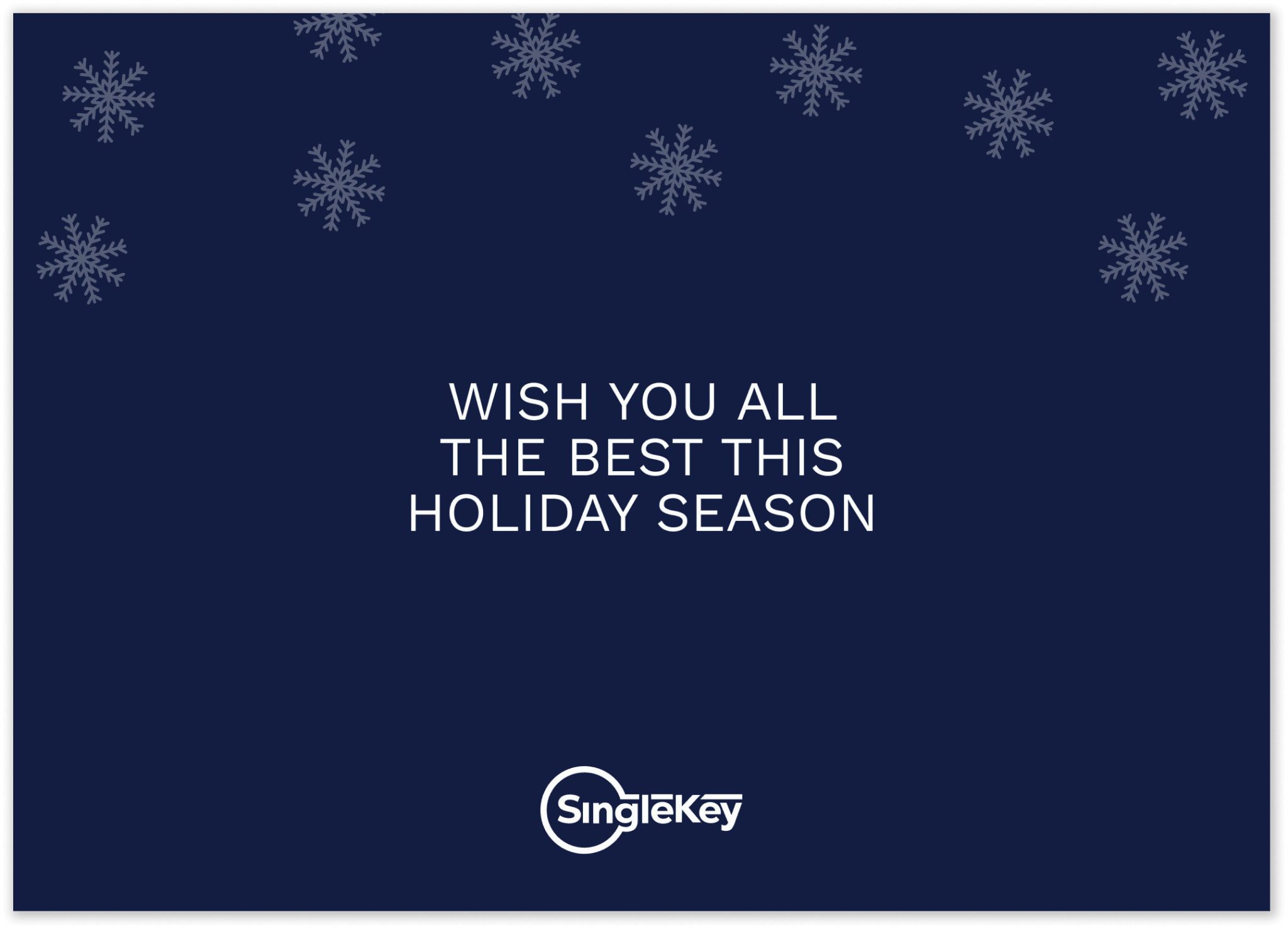 Wish you all the best this holiday season