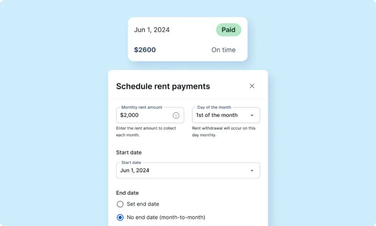 Collect your rent on time each month