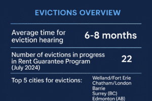 Evictions in Rent Guarantee program