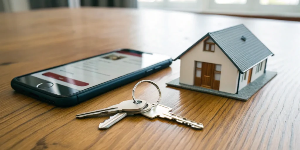 Automatic rent deposit via smartphone.