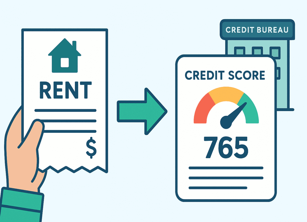 Rent reporting on credit report