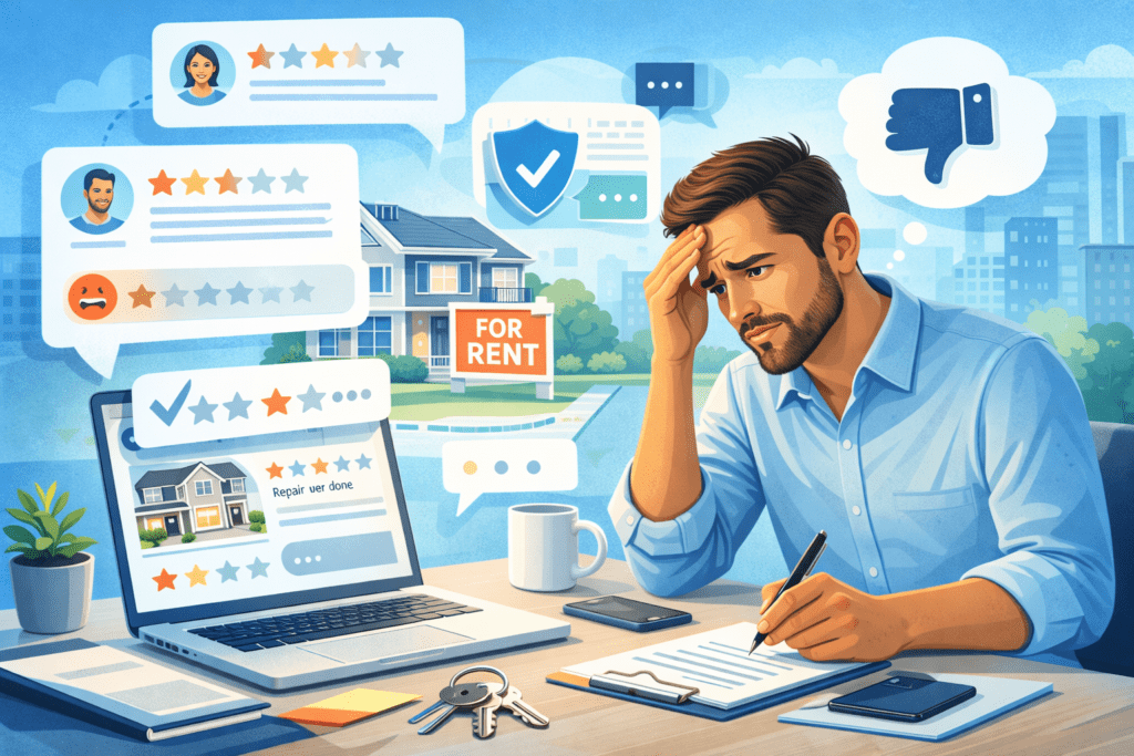 How to manage negative listing reviews as a landlord