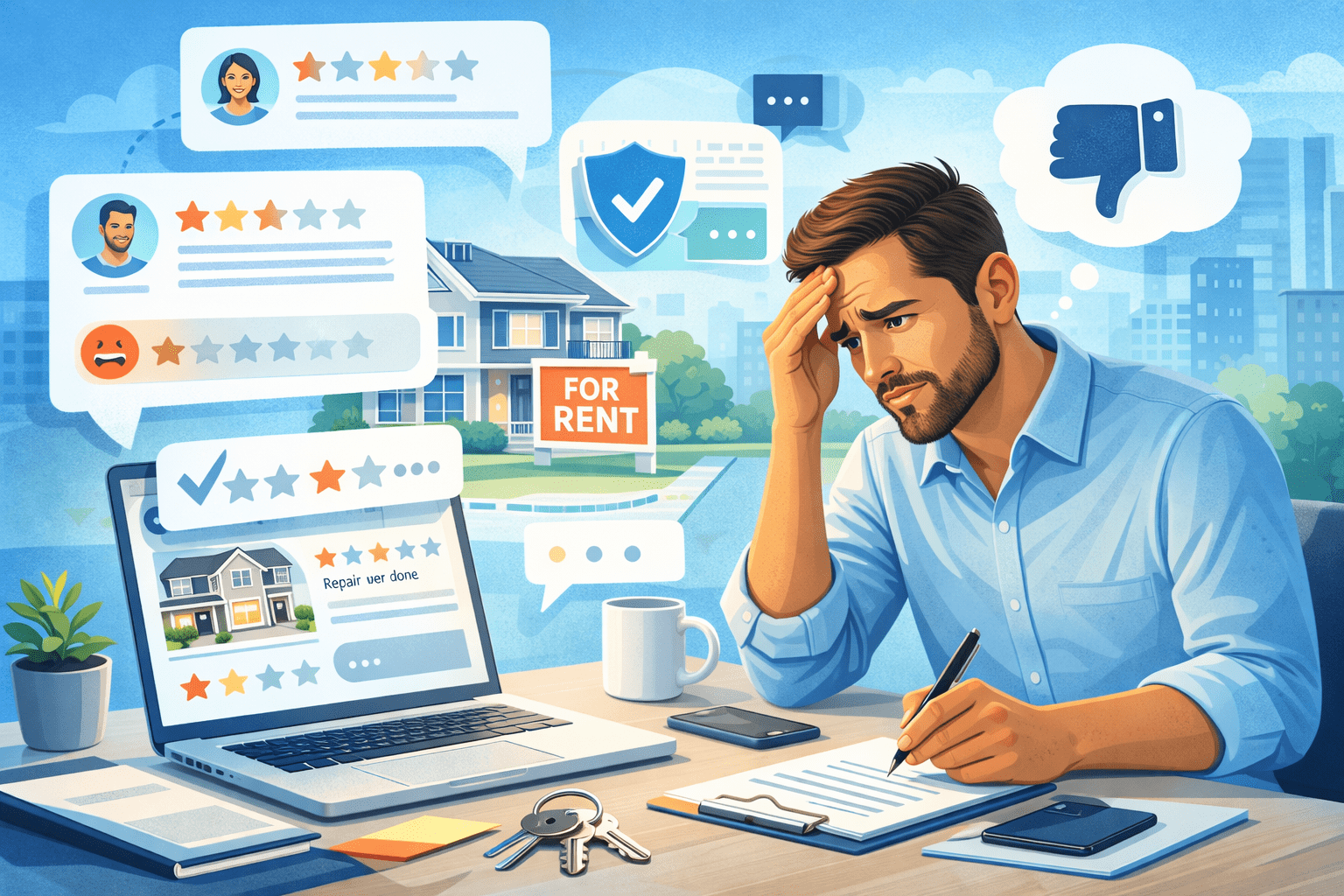 How to Manage Negative Listing Reviews as a Housing Provider